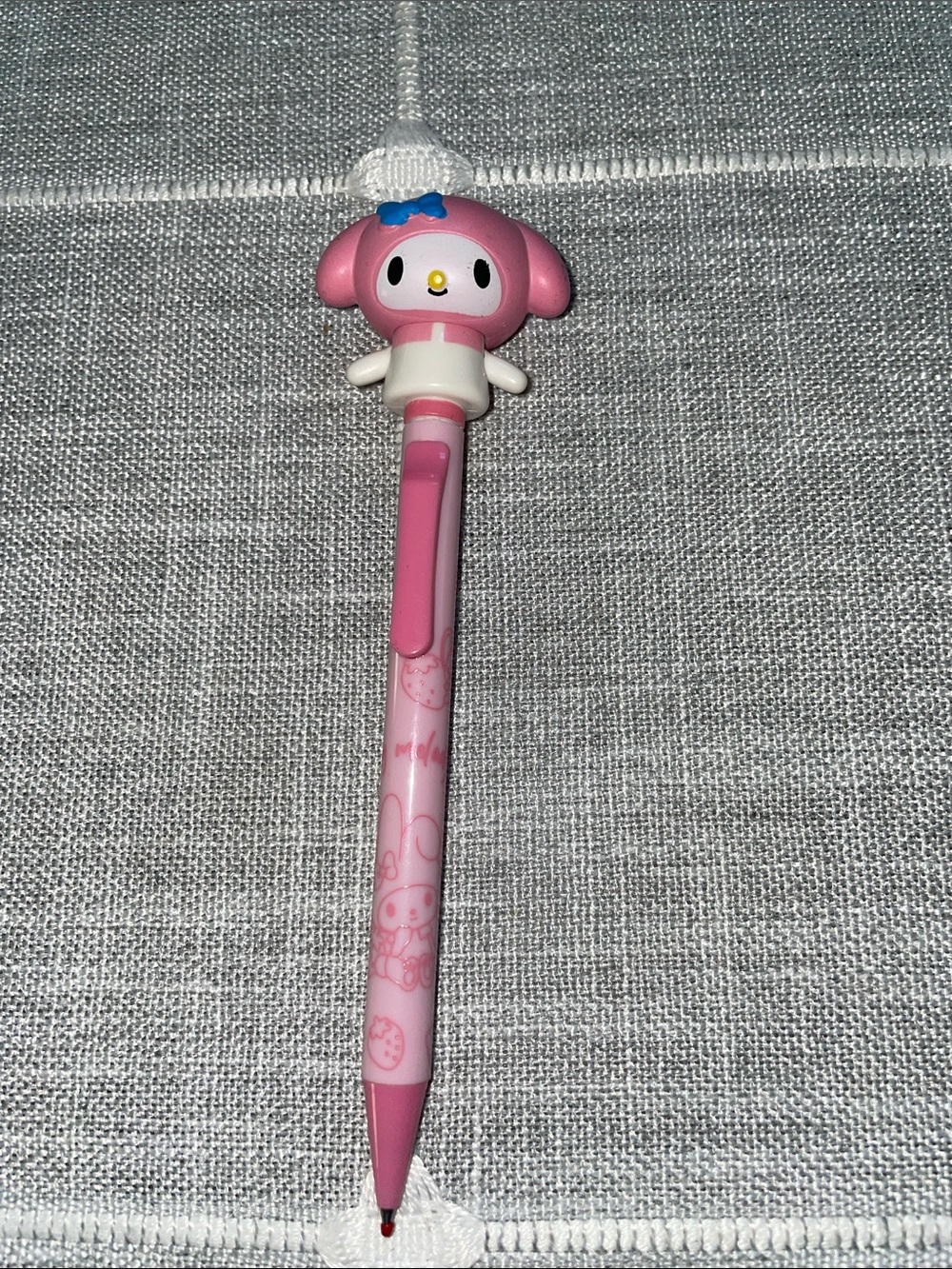 My Melody waving hands gel pen